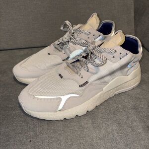 Adidas Men's 3M White Grey Sneakers